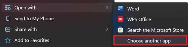 choose another app
