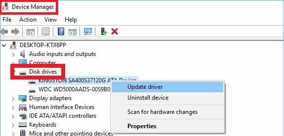 disk drives 