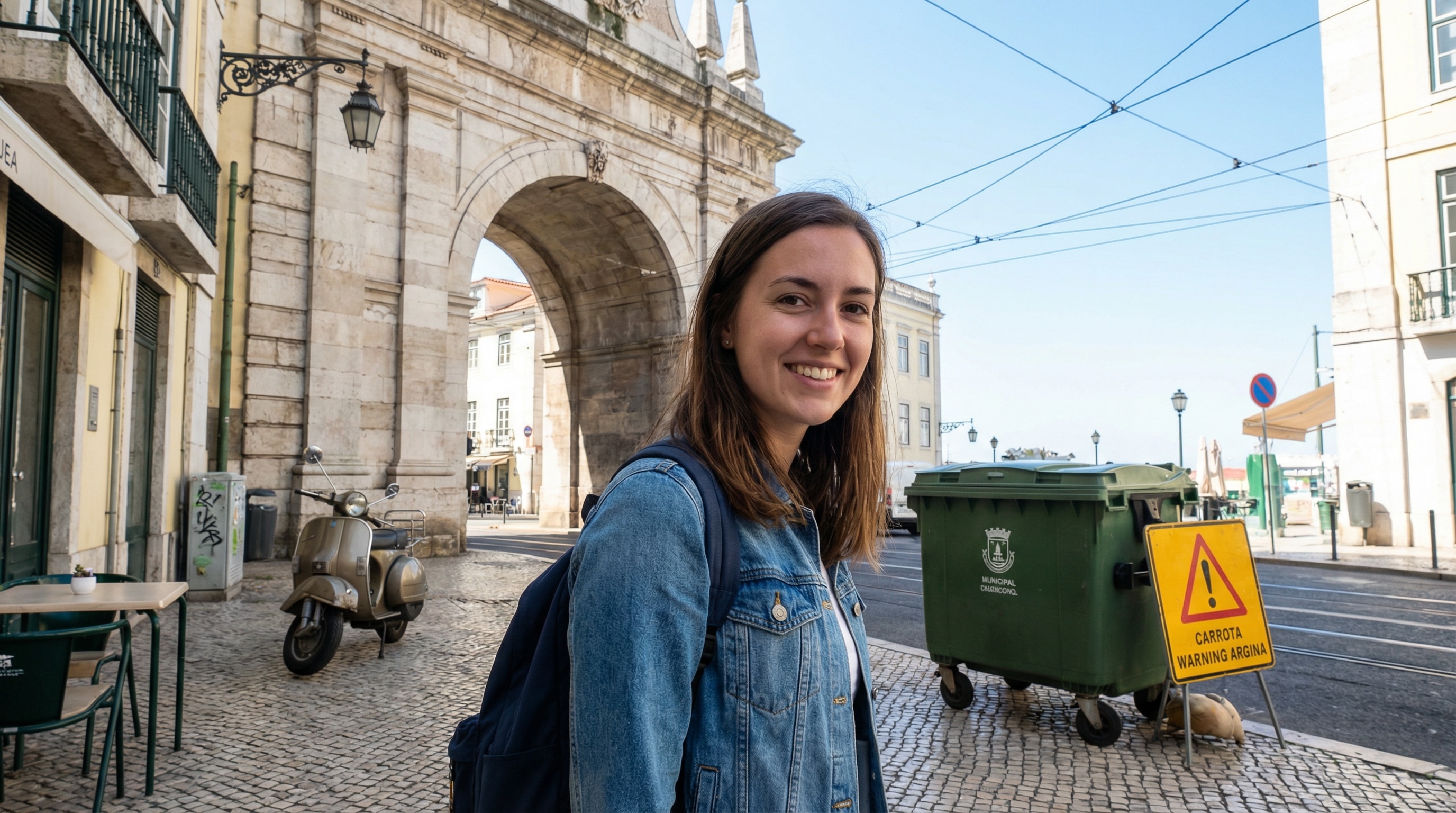 travel photo before cleanup