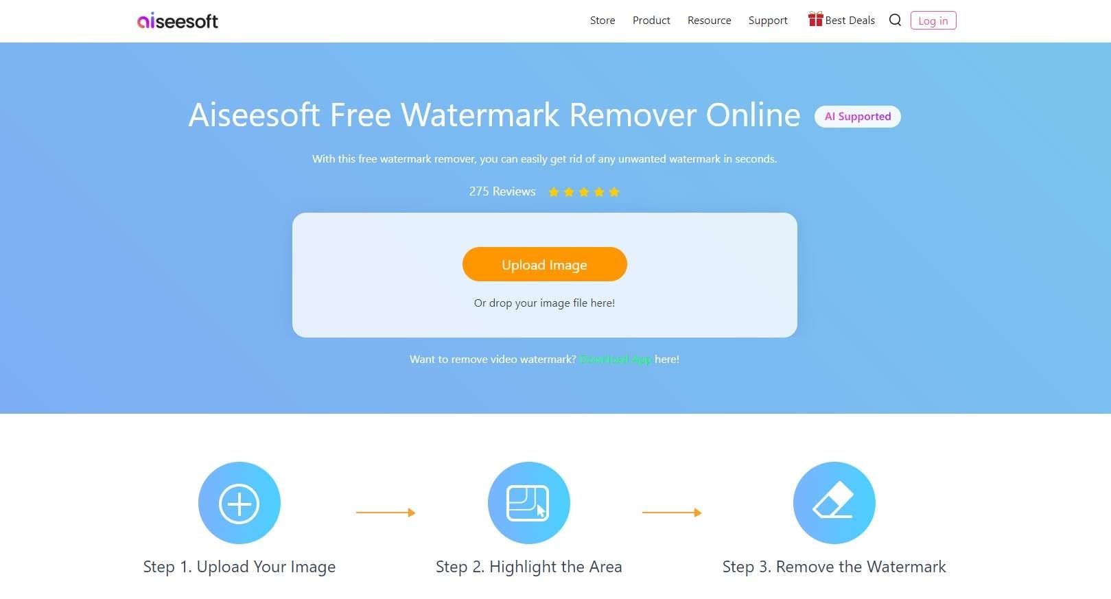 aiseesoft free text remover from image