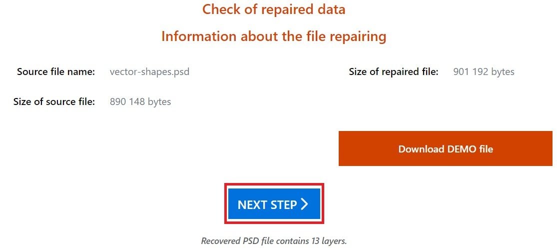 repair psd online using recovery toolbox for psd