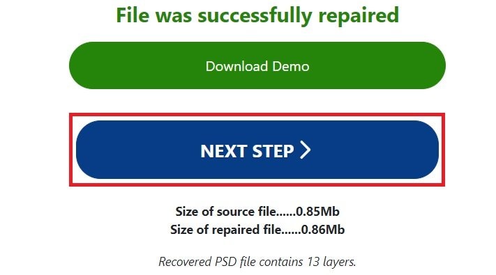 repair psd online using online file repair service