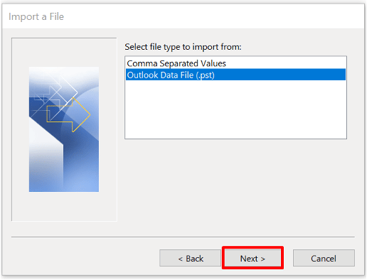 repair pst files with the inbox repair tool