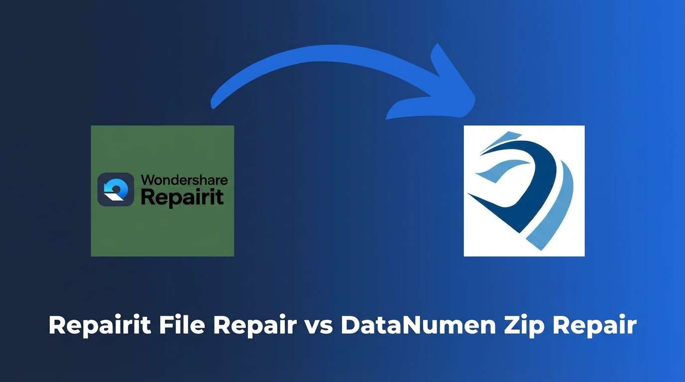 Repairit File Repair vs DataNumen Zip Repair: Which File Repair Tool Fits Your Corrupted ZIP and Documents Best?