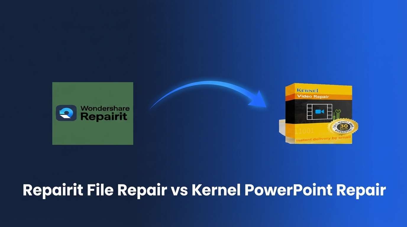Repairit File Repair vs Kernel PowerPoint Repair: Which File Repair Tool Is Better for Broken Presentations?