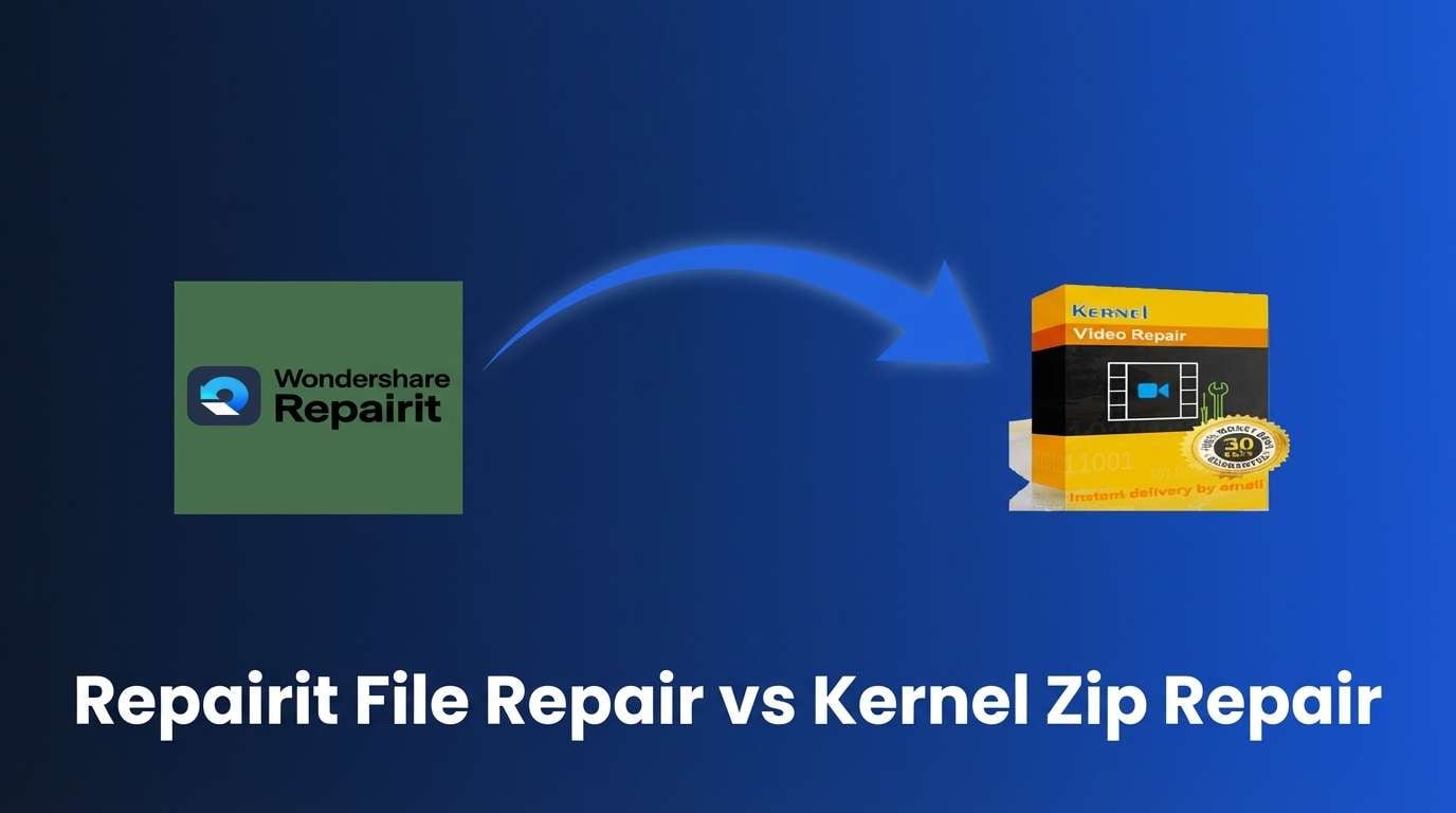 Repairit File Repair vs Kernel Zip Repair: Which File Repair Tool Is Better for Corrupted Archives?