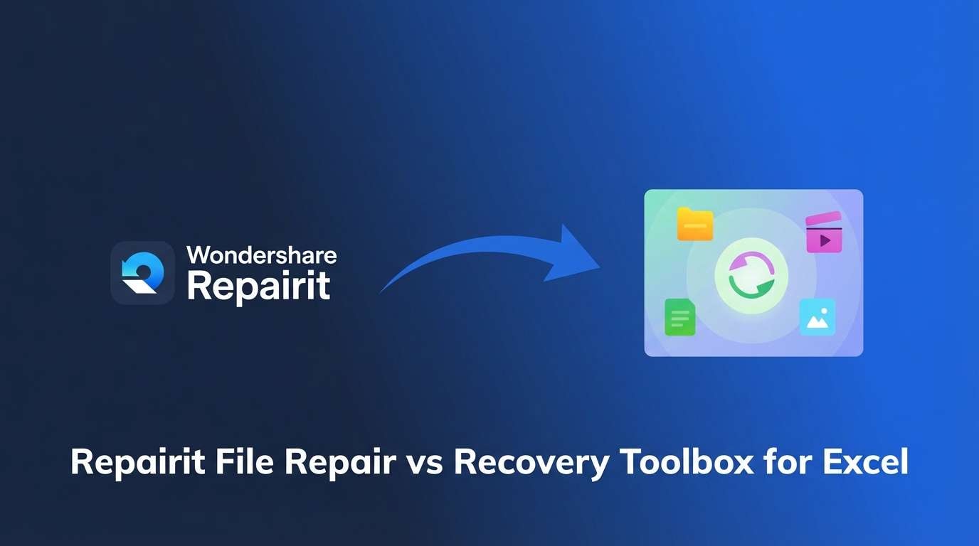 Repairit File Repair vs Recovery Toolbox for Excel: Which Tool Better Fixes Corrupted Excel Files?