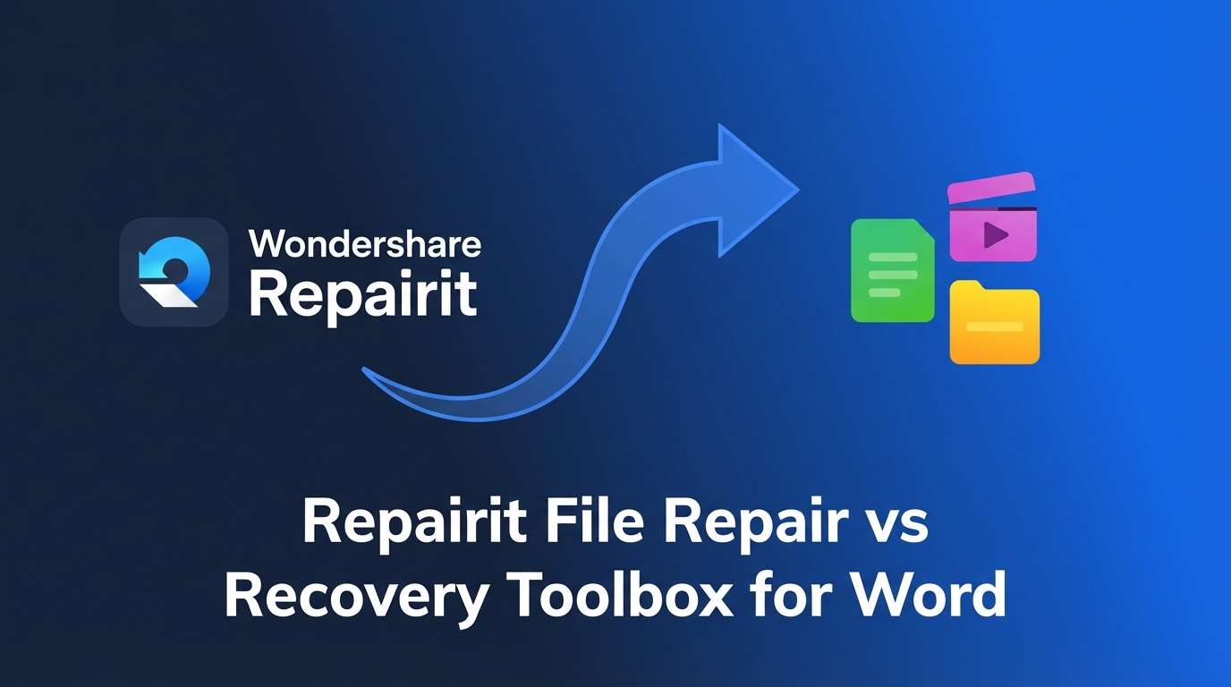 Repairit File Repair vs Recovery Toolbox for Word: Which Word Document Repair Tool Is Better for You?