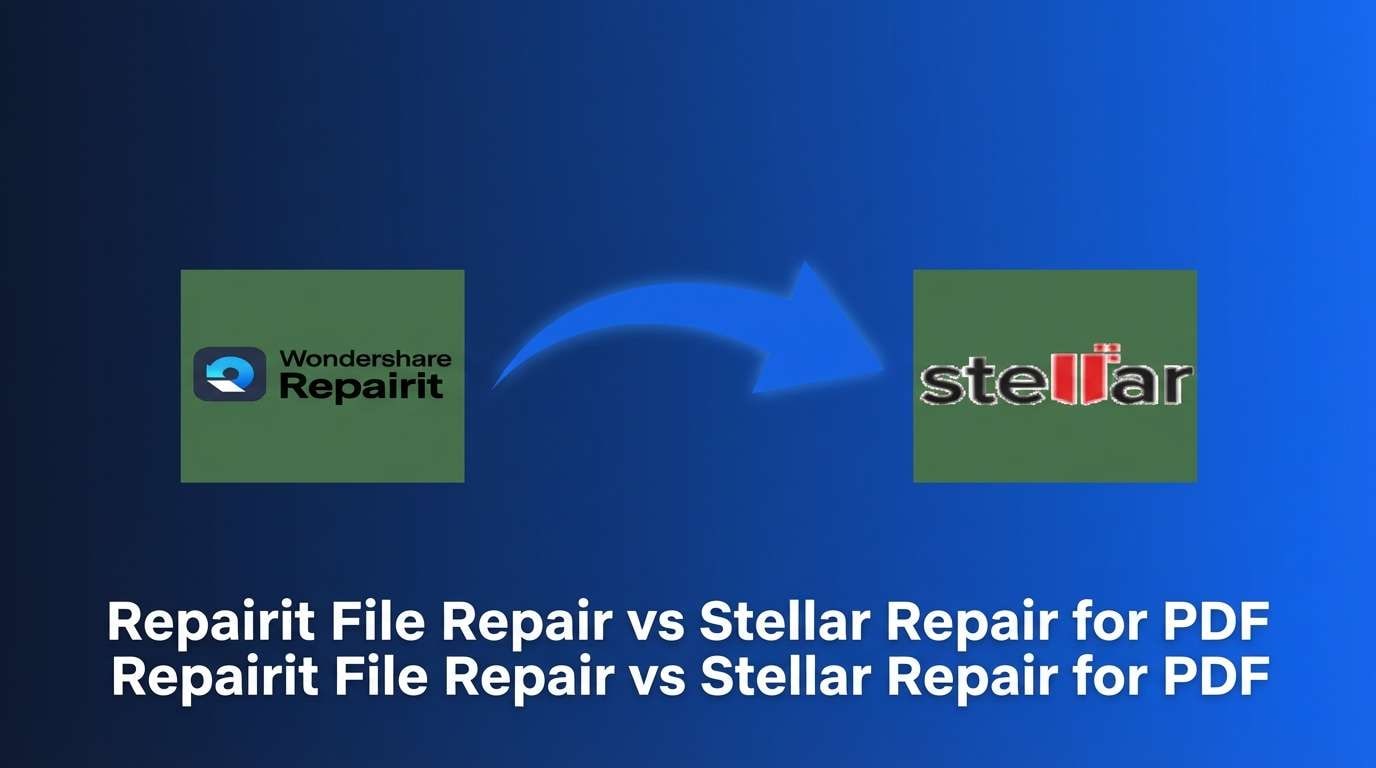 Repairit File Repair vs Stellar Repair for PDF: Which Tool Better Fixes Corrupted Documents?