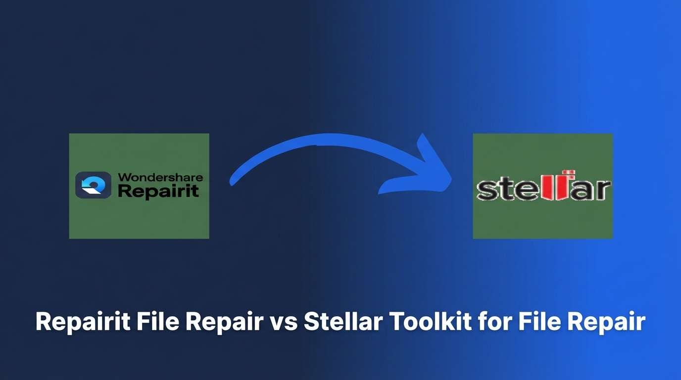 Repairit File Repair vs Stellar Toolkit for File Repair: Which File Repair Tool Is Better for Your Documents?