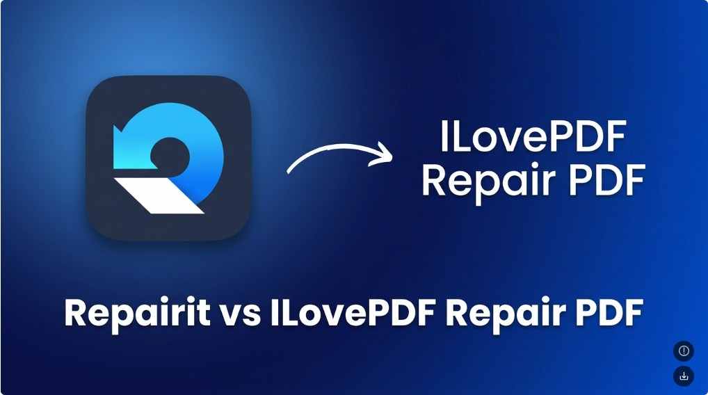 Repairit Online File Repair vs ILovePDF Repair PDF: Which Online Repair Tool Fits Your Broken Documents?