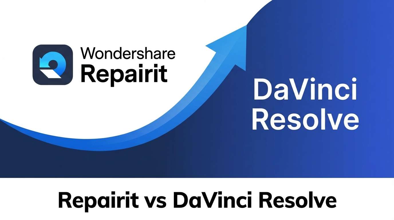 Repairit Video Enhancer vs DaVinci Resolve: Which Tool Really Makes Your Videos Look Better, Faster?