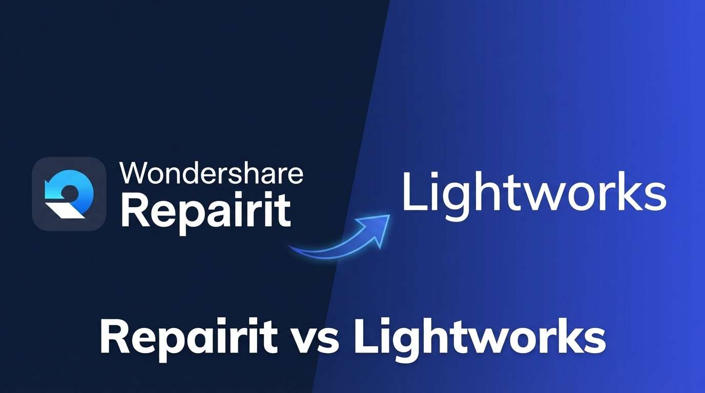 Repairit Video Enhancer vs Lightworks: Which Delivers Better Everyday Video Enhancement Results