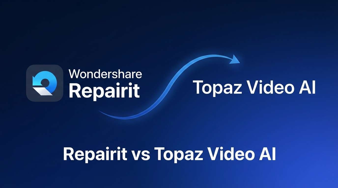 Repairit Video Enhancer vs Topaz Video AI: Which AI Video Enhancer Fits Your Workflow Best