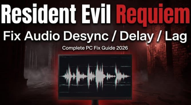 How To Fix Resident Evil Requiem Audio Desync Issue/Audio Delay/Audio Lag On PC