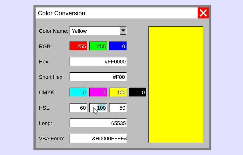 Hex Code Color Name Converter Infoupdate