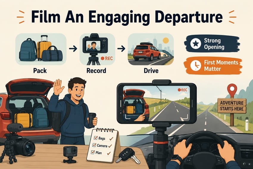 shoot engaging departure video