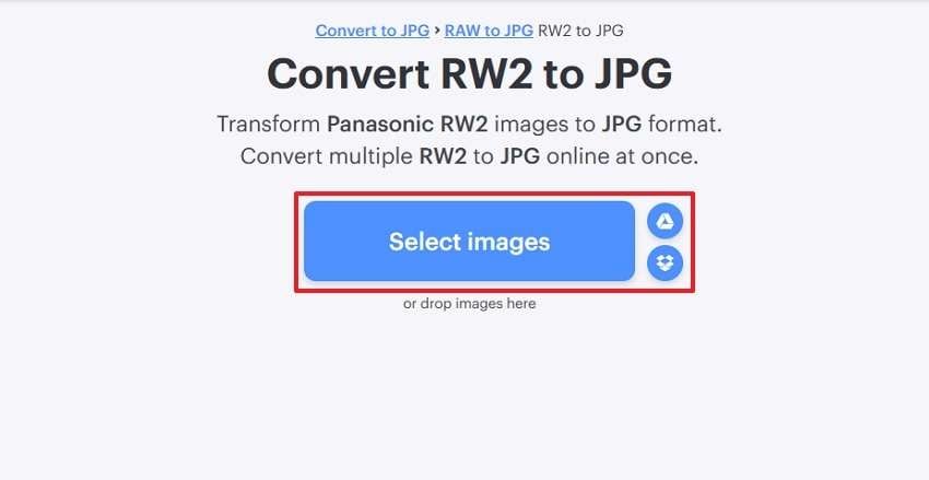 select images for iloveimg