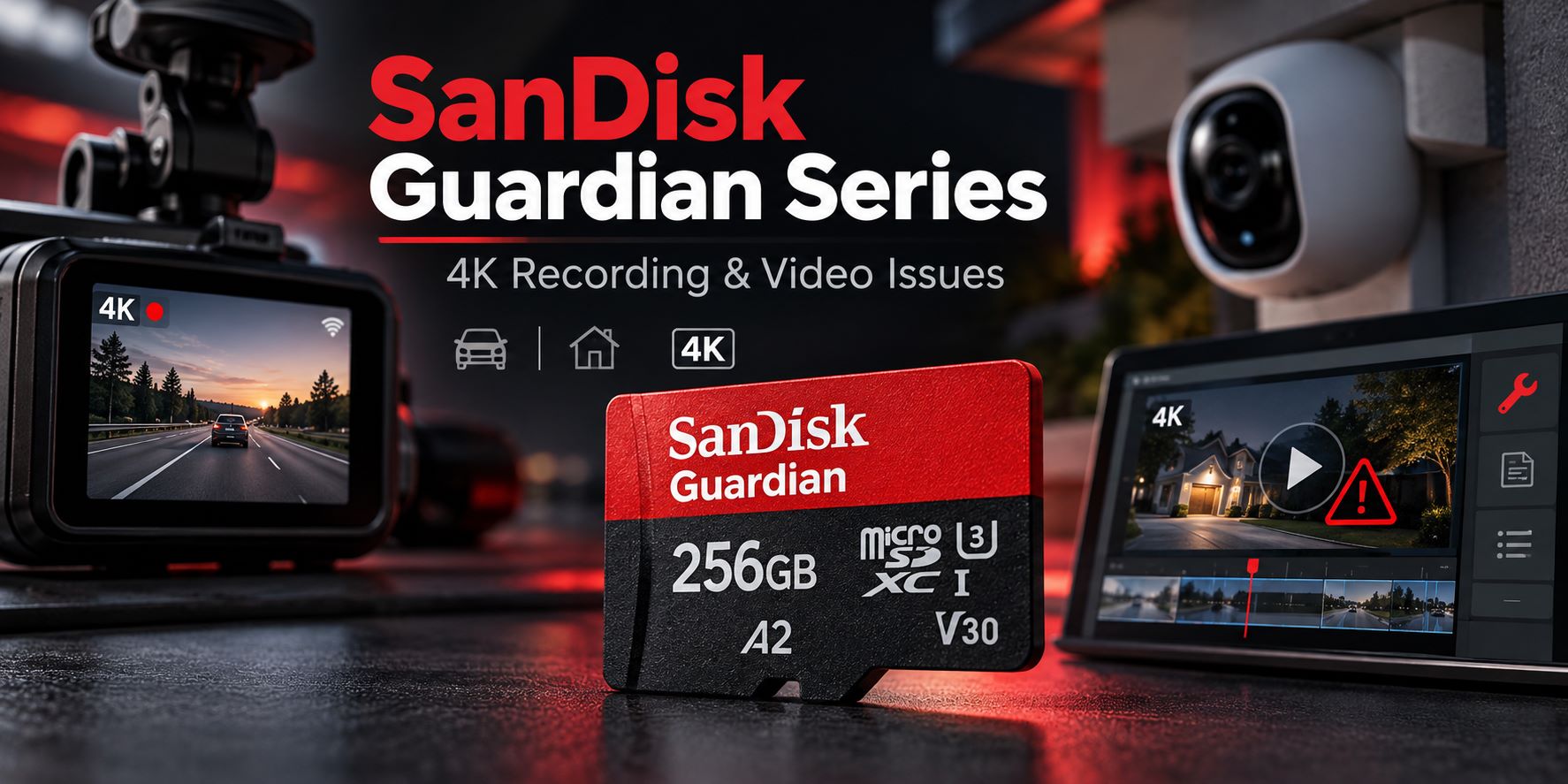 SanDisk Guardian Series: What to Know About Specs, 4K Recording and Video Problems