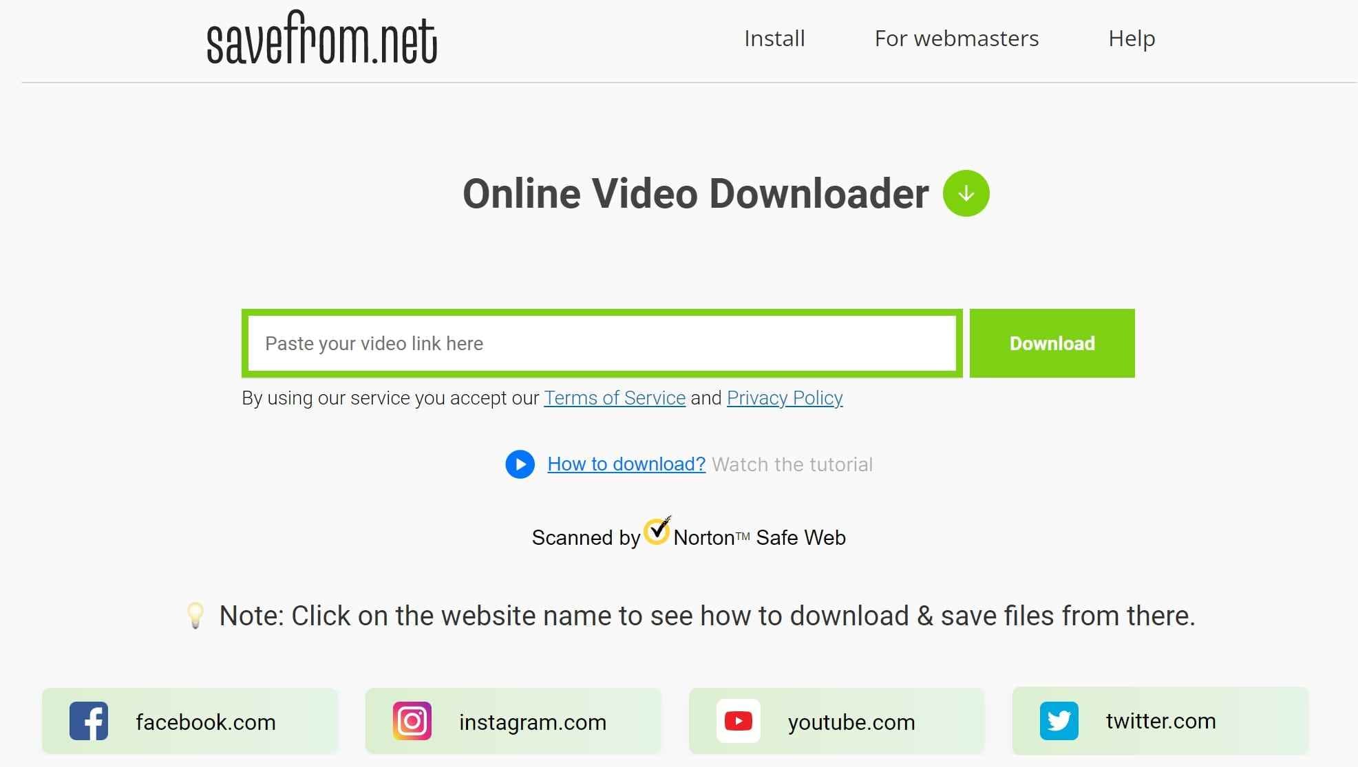 savefrom.net vk video download