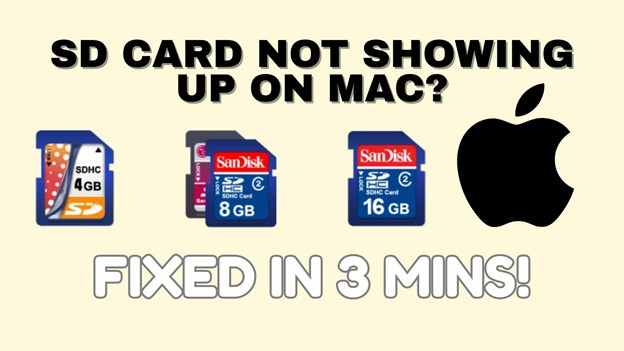 SD Card Not Showing Up on Mac? Complete Guide to Fix Detection, Mounting, and File Issues