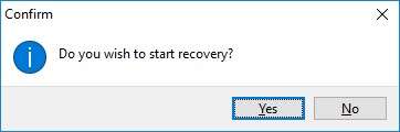 start recovery