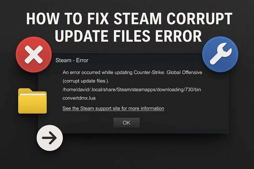 How to Fix Steam Corrupt Update Files for Smooth Gaming?