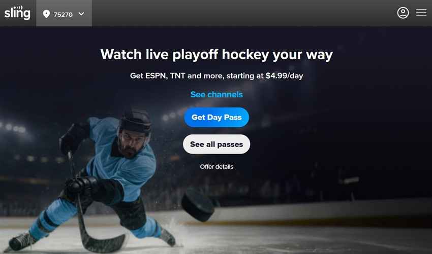 sling tv sports channel plans