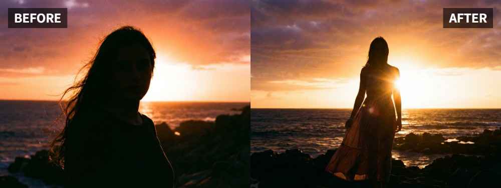Come Scaldare un Ritratto al Tramonto Spento