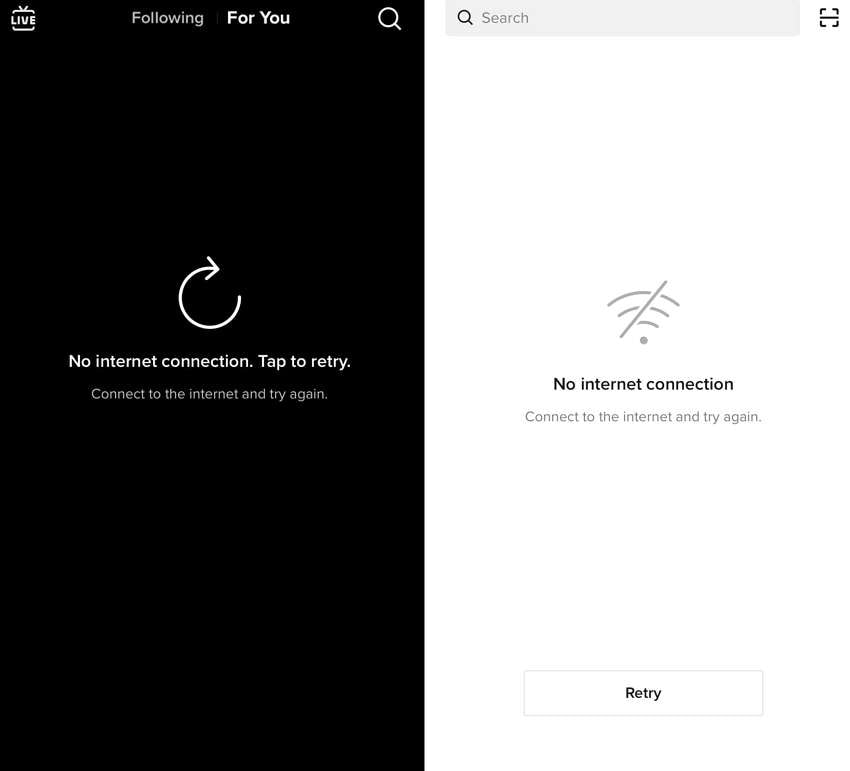 unstable internet connection