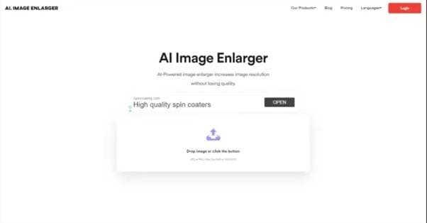 image enlarger photo restoration tool