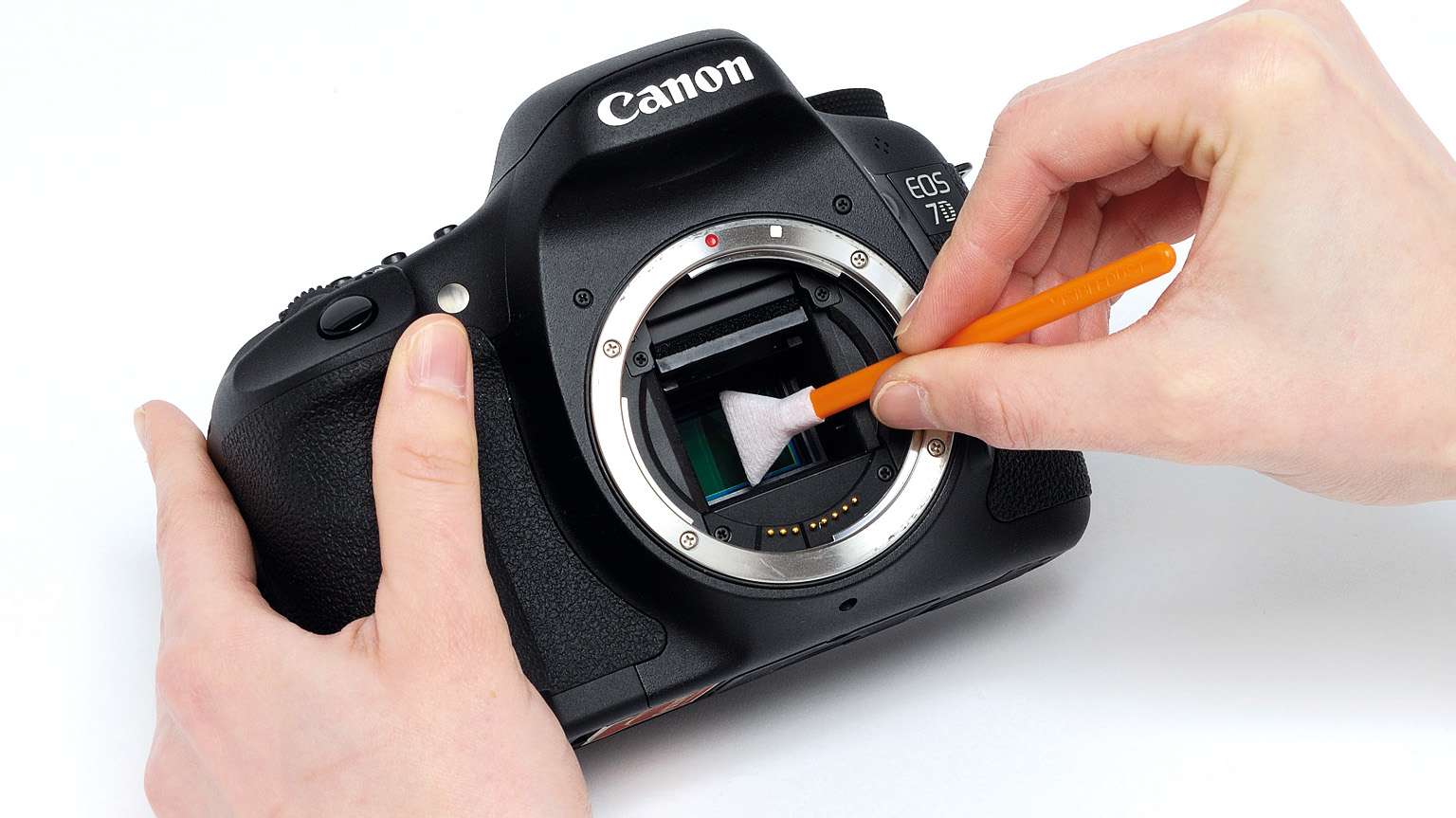 clean the canon camera sensor