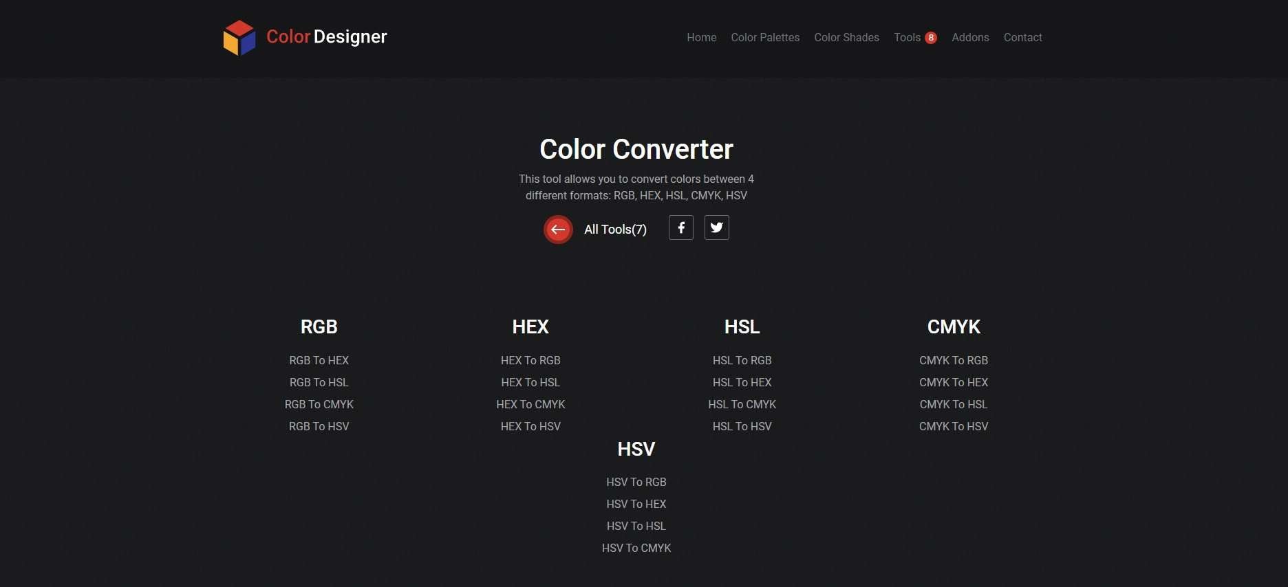 convert cmyk with color designer