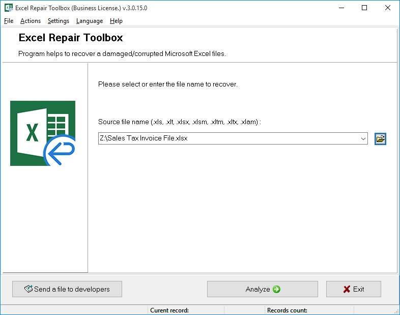 excel repair toolbox 