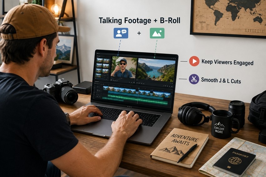 balance brolls and speaking footage video