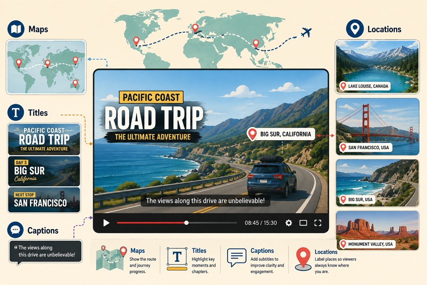 add maps or locations labels