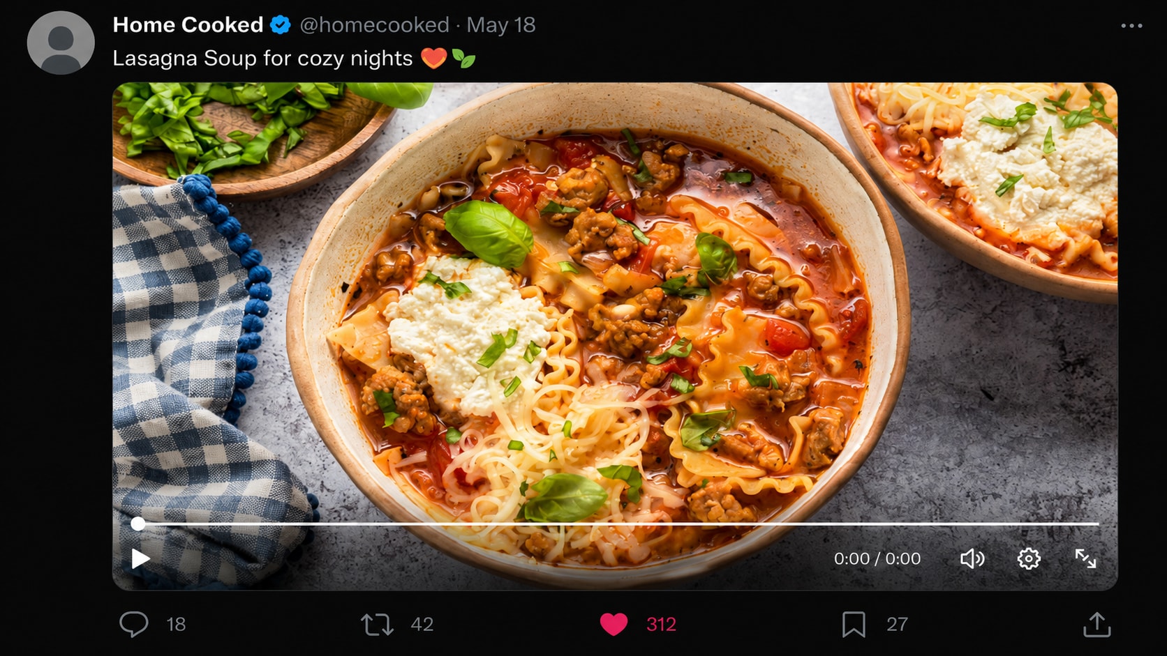 twitter video wont play after
