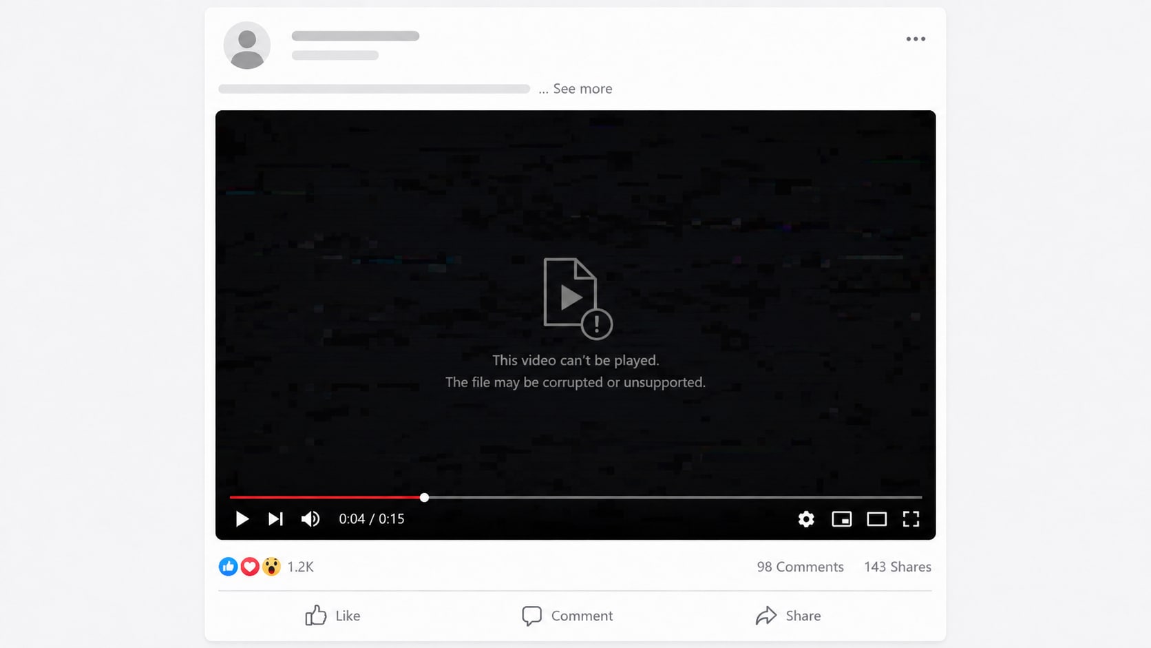 twitter videos not loading before