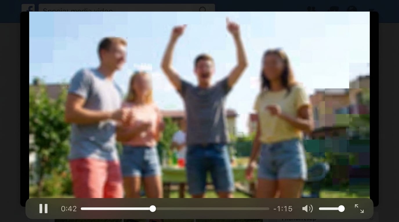 unblur zoomed in re shared clip before