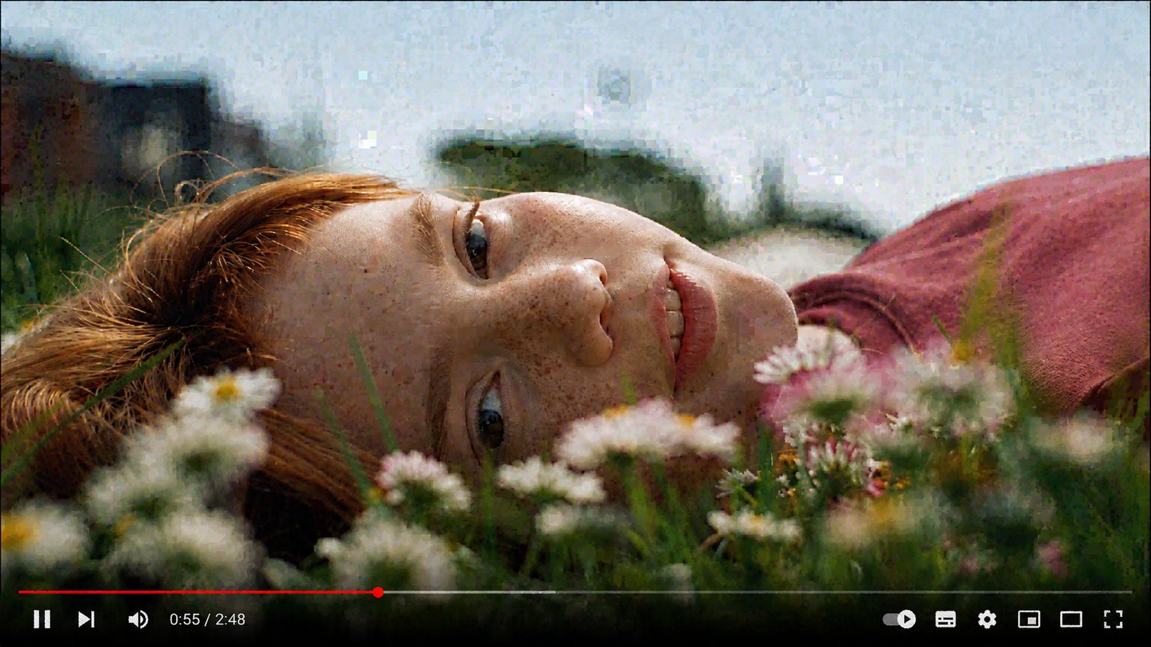unpixelate video files before