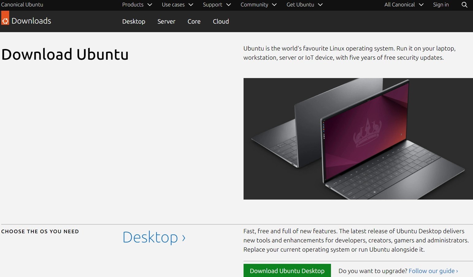 download ubuntu to unzip file on linux