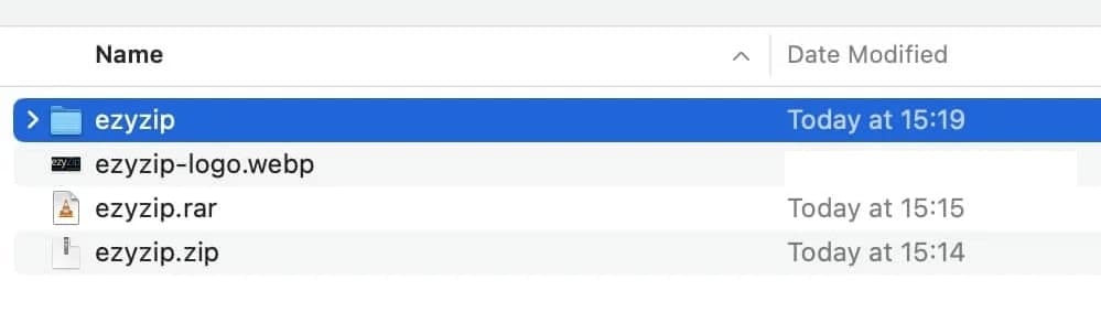 extracted files location