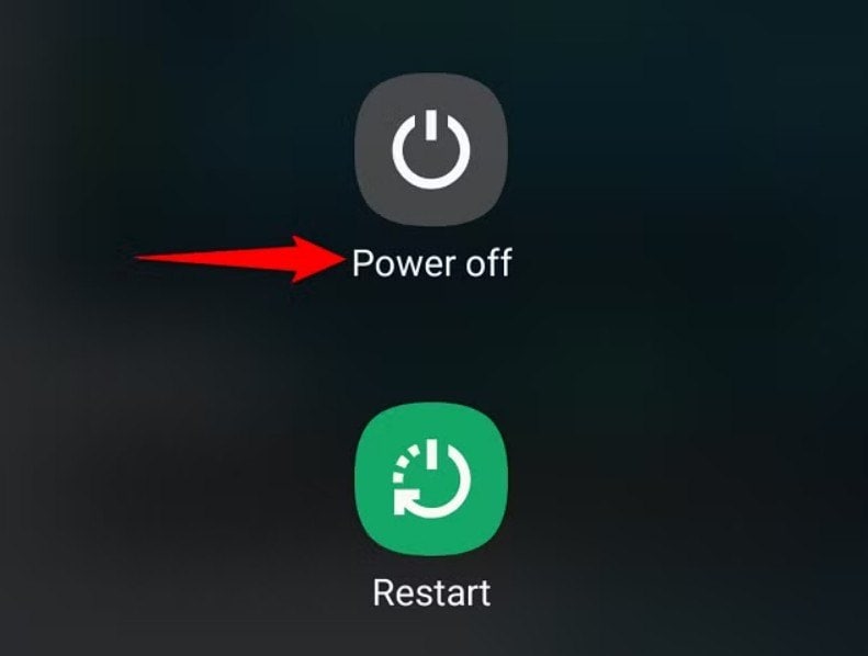 power off samsung