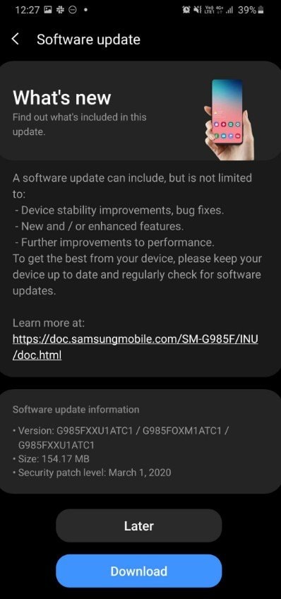 download samsung software update