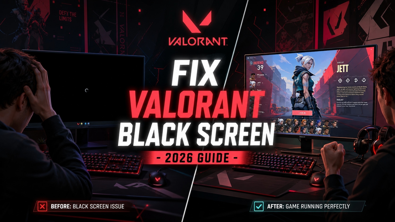 Fix VALORANT Black Screen at Launch: 7 Ways That Work (2026)