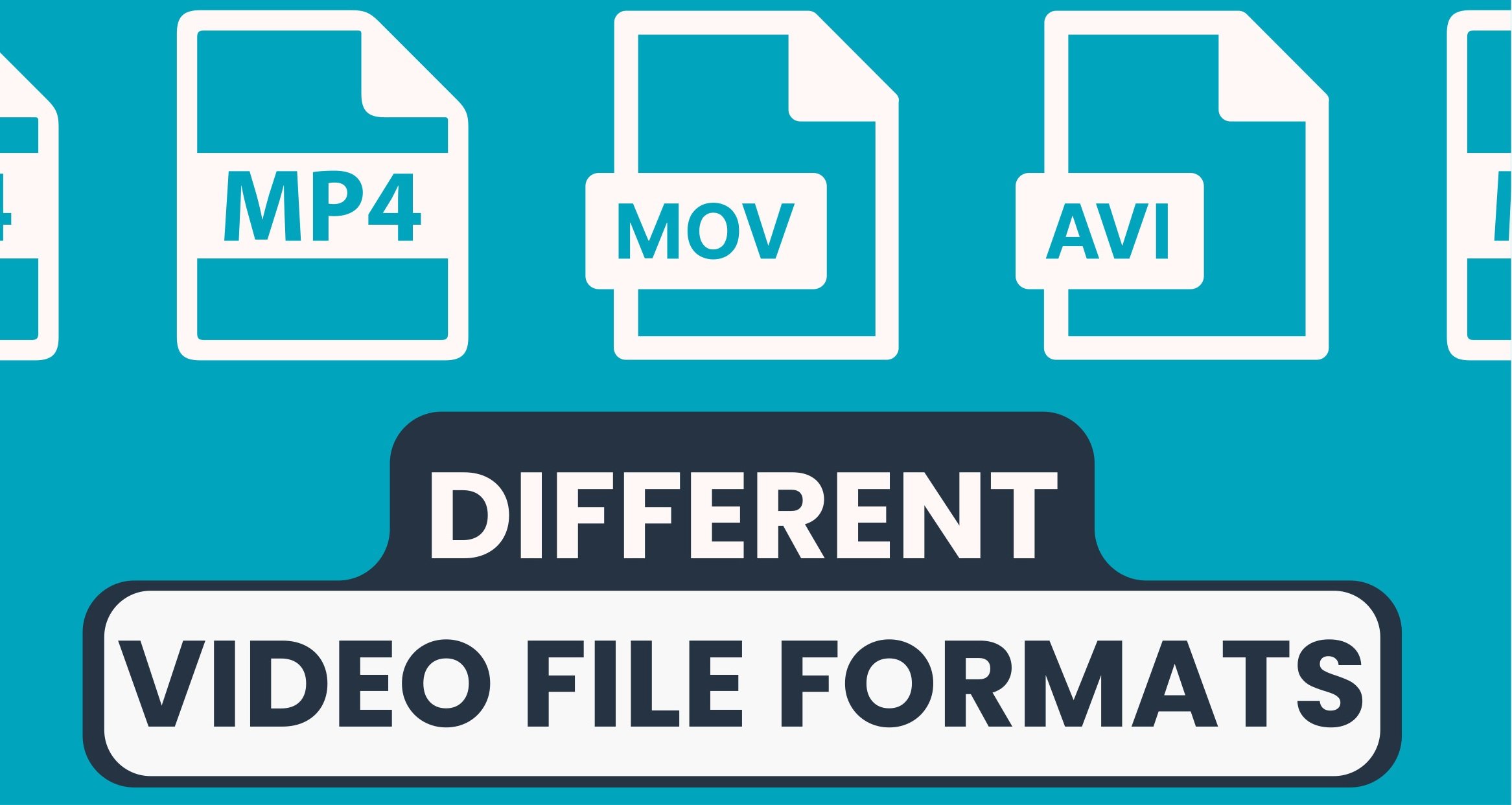 file extensions associated with vf video