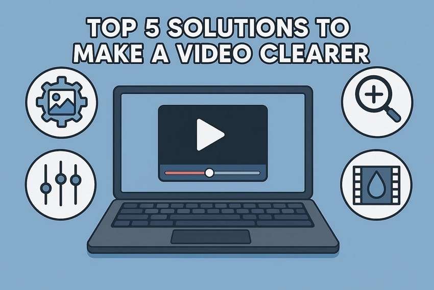 How to Make a Video Clearer? 5 Solutions for All Devices