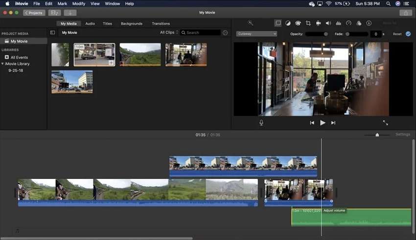 apple imovie video editor