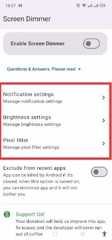 complete all the necessary settings to remove flickering on your video