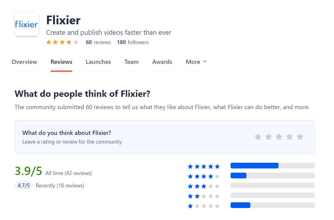 flixier video quality enhancer ratings